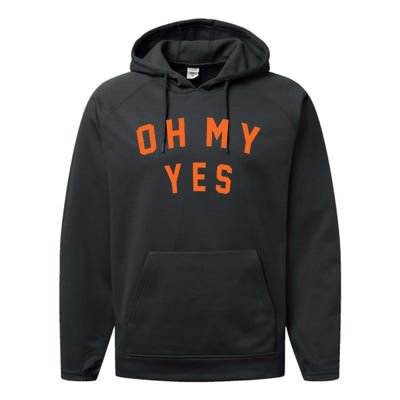 Oh My Yes Performance Fleece Hoodie