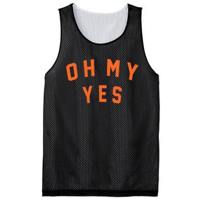 Oh My Yes Mesh Reversible Basketball Jersey Tank