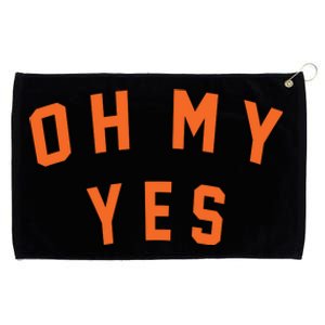 Oh My Yes Grommeted Golf Towel