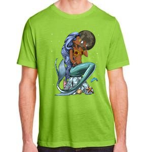 Ocean Mermaid Yemaya Orisha Goddess African Yoruba Religion Gift Adult ChromaSoft Performance T-Shirt