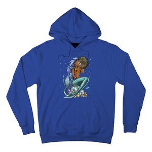 Ocean Mermaid Yemaya Orisha Goddess African Yoruba Religion Gift Hoodie