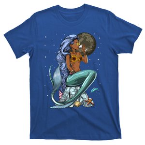 Ocean Mermaid Yemaya Orisha Goddess African Yoruba Religion Gift T-Shirt