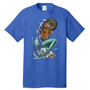 Ocean Mermaid Yemaya Orisha Goddess African Yoruba Religion Gift Tall T-Shirt