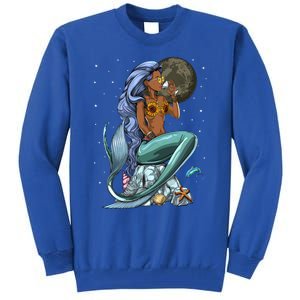 Ocean Mermaid Yemaya Orisha Goddess African Yoruba Religion Gift Tall Sweatshirt