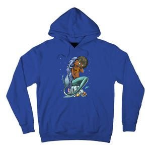 Ocean Mermaid Yemaya Orisha Goddess African Yoruba Religion Gift Tall Hoodie