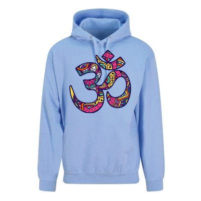 Om Mandala Yoga Unisex Surf Hoodie