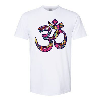 Om Mandala Yoga Softstyle® CVC T-Shirt