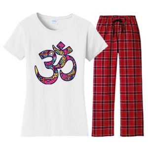 Om Mandala Yoga Women's Flannel Pajama Set