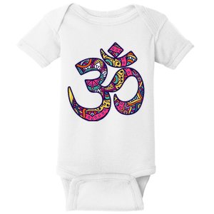 Om Mandala Yoga Baby Bodysuit