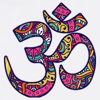 Om Mandala Yoga Trucker Hat