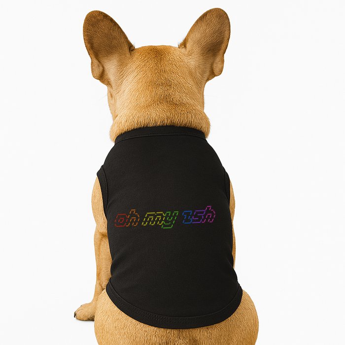 OH MY ZSH Programming Coder Hacker Nerdy Computer Tech Doggie Tank