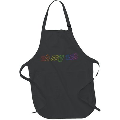 OH MY ZSH Programming Coder Hacker Nerdy Computer Tech Apron