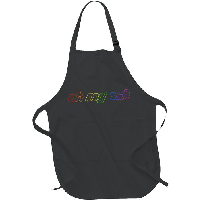 OH MY ZSH Programming Coder Hacker Nerdy Computer Tech Apron