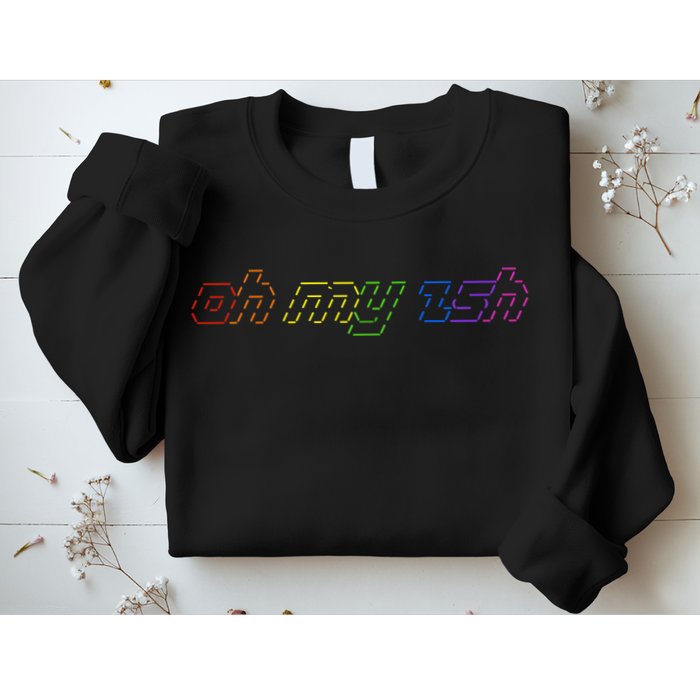 OH MY ZSH Programming Coder Hacker Nerdy Computer Tech Sweatshirt