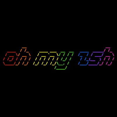 OH MY ZSH Programming Coder Hacker Nerdy Computer Tech T-Shirt