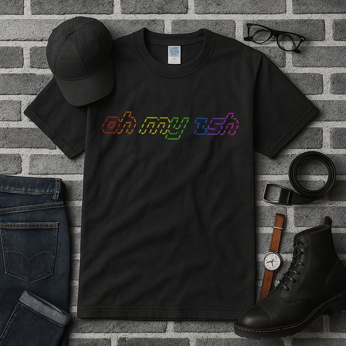 OH MY ZSH Programming Coder Hacker Nerdy Computer Tech Tall T-Shirt