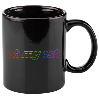 OH MY ZSH Programming Coder Hacker Nerdy Computer Tech 11oz C Handle Ceramic Mug