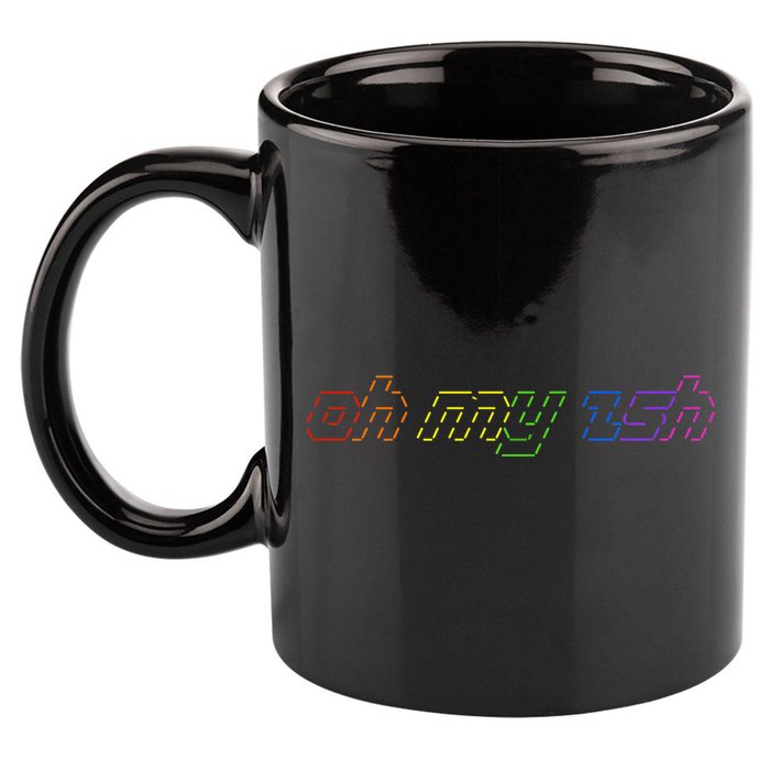 OH MY ZSH Programming Coder Hacker Nerdy Computer Tech 11oz C Handle Ceramic Mug
