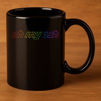 OH MY ZSH Programming Coder Hacker Nerdy Computer Tech 11oz C Handle Ceramic Mug