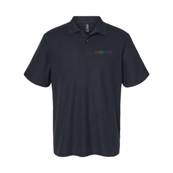 OH MY ZSH Programming Coder Hacker Nerdy Computer Tech Polo