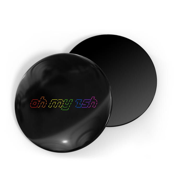 OH MY ZSH Programming Coder Hacker Nerdy Computer Tech Magnet