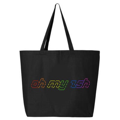 OH MY ZSH Programming Coder Hacker Nerdy Computer Tech 25L Jumbo Tote