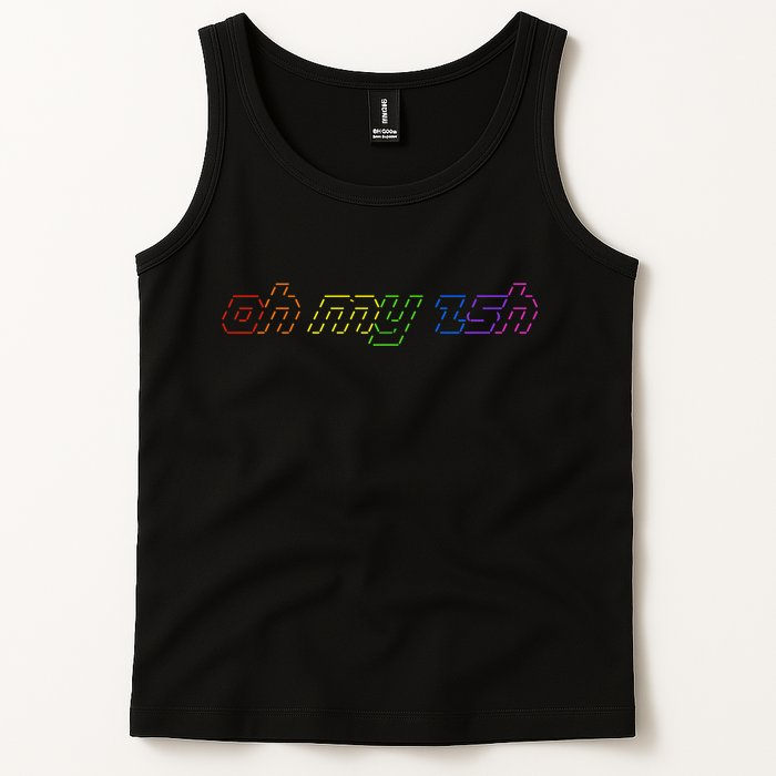 OH MY ZSH Programming Coder Hacker Nerdy Computer Tech Tank Top