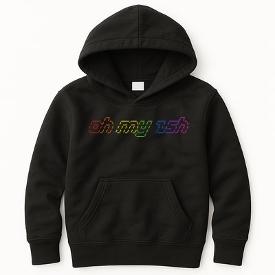 OH MY ZSH Programming Coder Hacker Nerdy Computer Tech Kids Hoodie