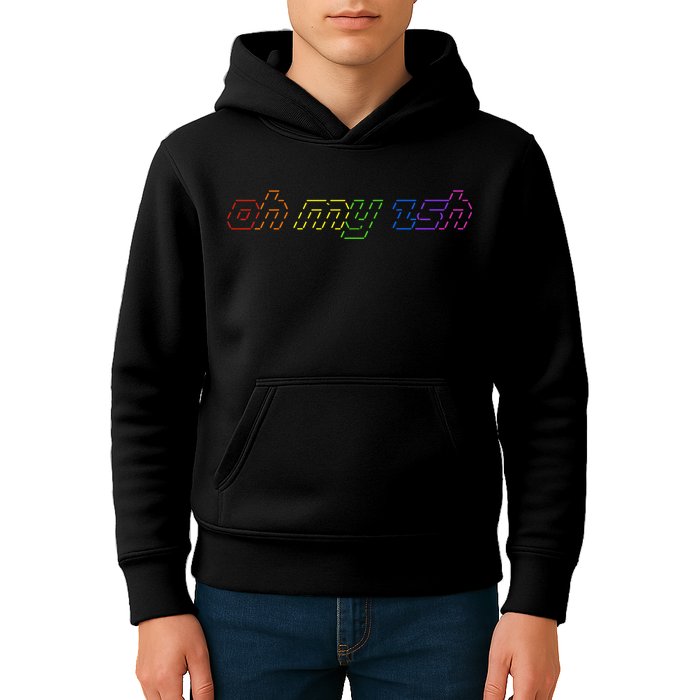 OH MY ZSH Programming Coder Hacker Nerdy Computer Tech Kids Hoodie