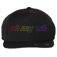 OH MY ZSH Programming Coder Hacker Nerdy Computer Tech Wool Snapback Cap