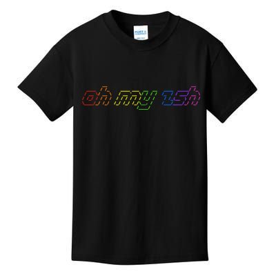 OH MY ZSH Programming Coder Hacker Nerdy Computer Tech Kids T-Shirt