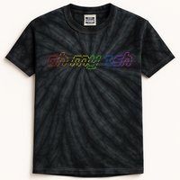OH MY ZSH Programming Coder Hacker Nerdy Computer Tech Kids Tie-Dye T-Shirt