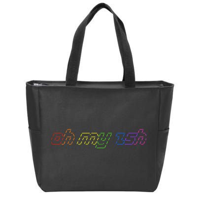 OH MY ZSH Programming Coder Hacker Nerdy Computer Tech Zip Tote Bag