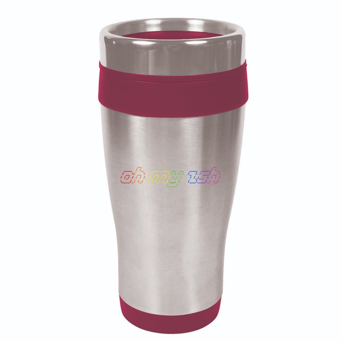 OH MY ZSH Programming Coder Hacker Nerdy Computer Tech 16oz Travel Tumbler