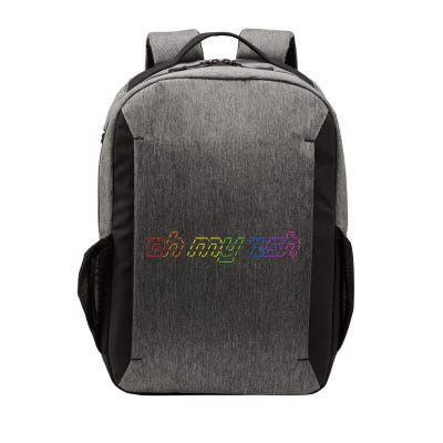 OH MY ZSH Programming Coder Hacker Nerdy Computer Tech Vector Backpack