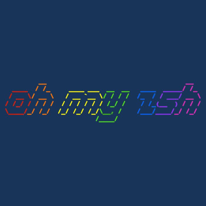 OH MY ZSH Programming Coder Hacker Nerdy Computer Tech Infant Baby Jersey Bodysuit