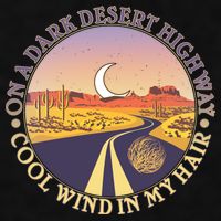 On A Dark Desert Highway Cool Wind In My Hair Ladies PosiCharge Tri-Blend Wicking Tank