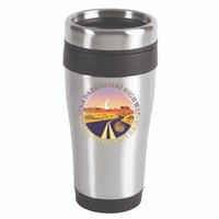 On A Dark Desert Highway Cool Wind In My Hair 16oz Travel Tumbler