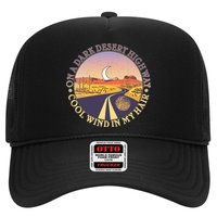On A Dark Desert Highway Cool Wind In My Hair Hat