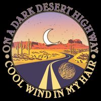 On A Dark Desert Highway Cool Wind In My Hair Women's Perfect Tri Rocker Tank