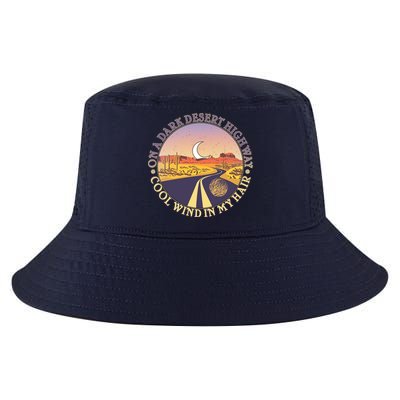 On A Dark Desert Highway Cool Wind In My Hair Cool Comfort Performance Bucket Hat