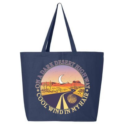On A Dark Desert Highway Cool Wind In My Hair 25L Jumbo Tote
