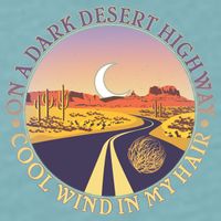 On A Dark Desert Highway Cool Wind In My Hair Sueded Cloud Jersey T-Shirt
