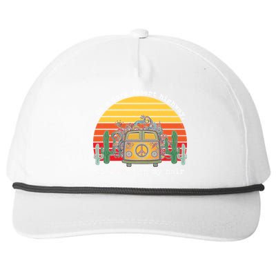  On A Dark Desert Highway Retro Snapback Five-Panel Rope Hat