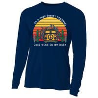  On A Dark Desert Highway Retro Cooling Performance Long Sleeve Crew