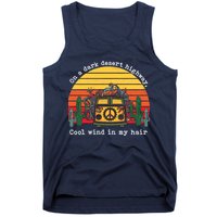  On A Dark Desert Highway Retro Tank Top
