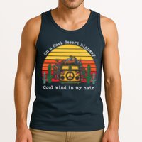  On A Dark Desert Highway Retro Tank Top