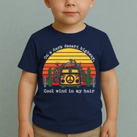  On A Dark Desert Highway Retro Toddler T-Shirt