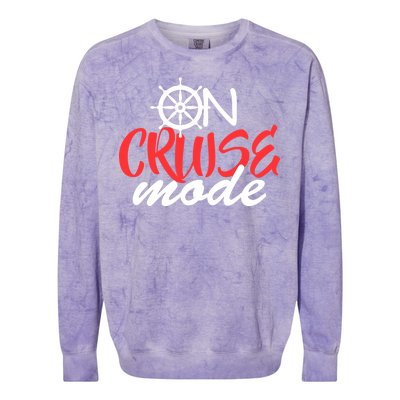 On Cruise Mode Colorblast Crewneck Sweatshirt