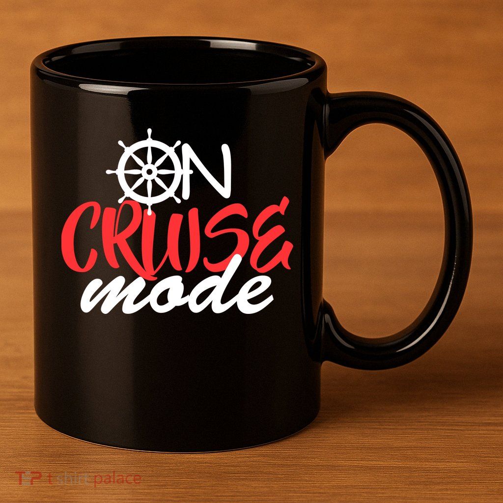 On Cruise Mode 11oz C Handle Ceramic Mug